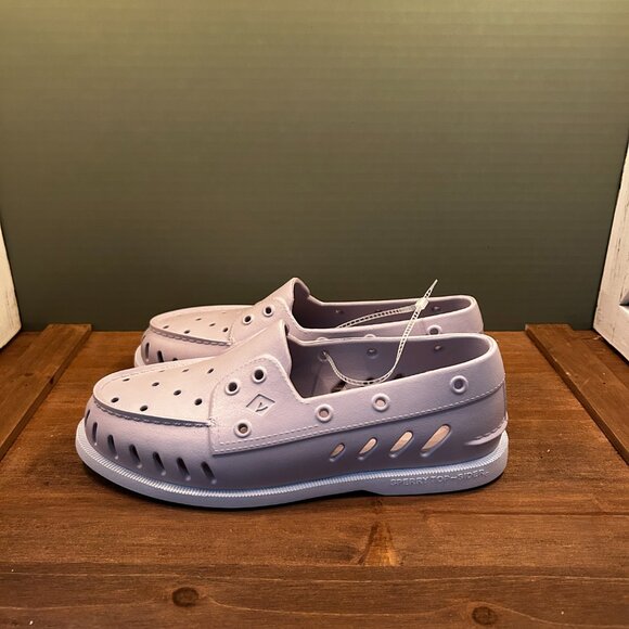 New Sperry Women's Authentic Original Float Boat Shoe 9M, Lavender Purple - Picture 4 of 8